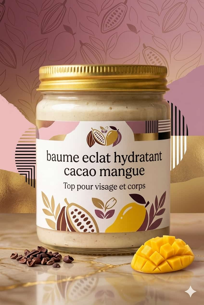 Baume Réparateur Éclat CACAOMANGUE : Notre Pépite pour les Peaux Noires Abîmées - Maison Crepue