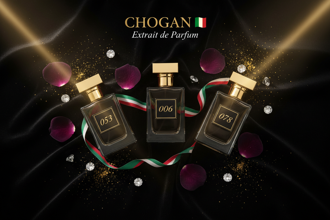 Chogan : le parfum femmes 053 de luxe italien accessible à tous - Maison Crepue