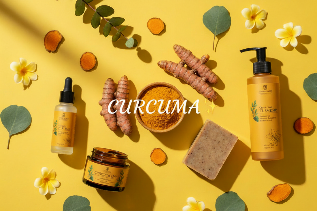 Comment le Curcuma est source d'éclat et de bienfaits pour la peau et les cheveux - Maison Crepue