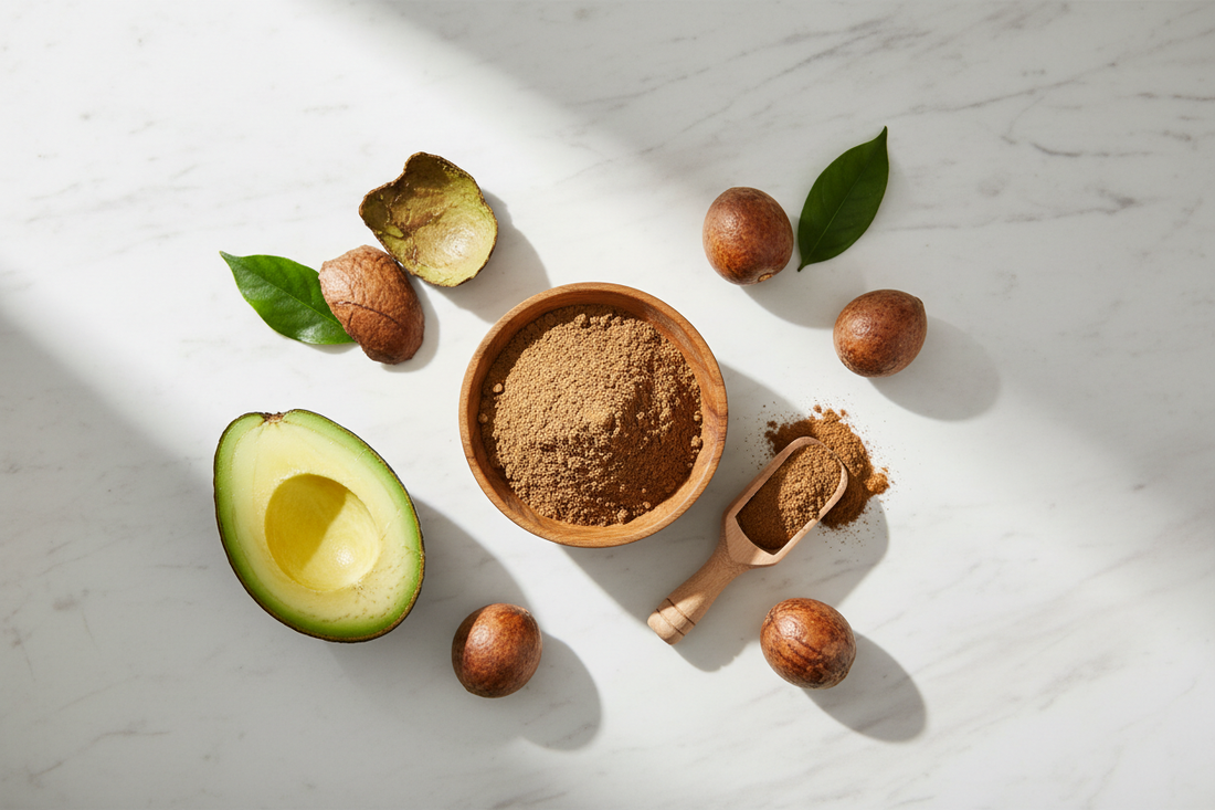 Comment la poudre de noyau d'avocat peut aider à fortifier les cheveux et prendre soin de la peau ? - Maison Crepue