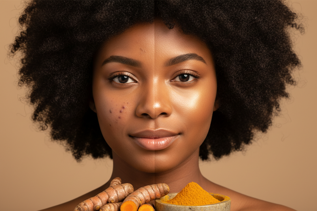 Voici la gamme de soin visage au curcuma pour traiter tes taches et tes boutons - Maison Crepue