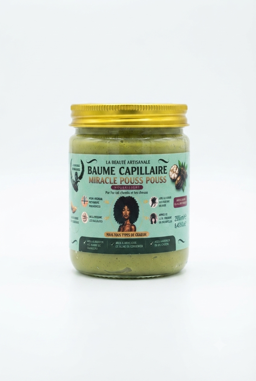 baume capillaire pousse rapide cheveux crepus Pouss Pouss