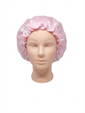 Bonnet en Satin de Protection Cheveux — Rose