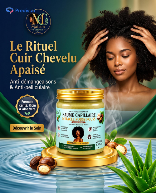 crème pousse volume cheveux crépus frises