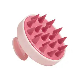 Appareil de Massage Cuir Chevelu — Silicone Rose - Maison Crepue