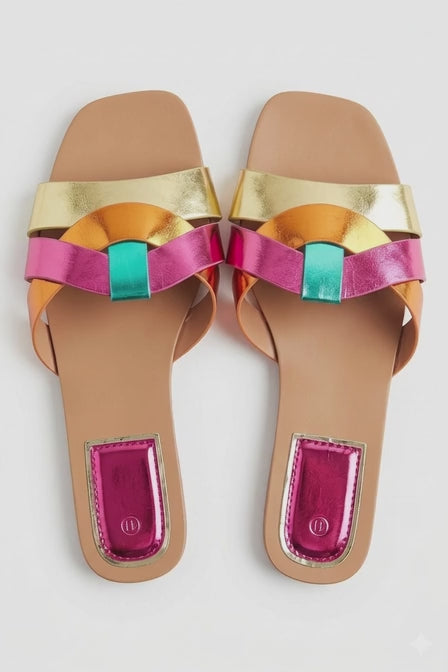 Sandales multicolores femme pointure 41