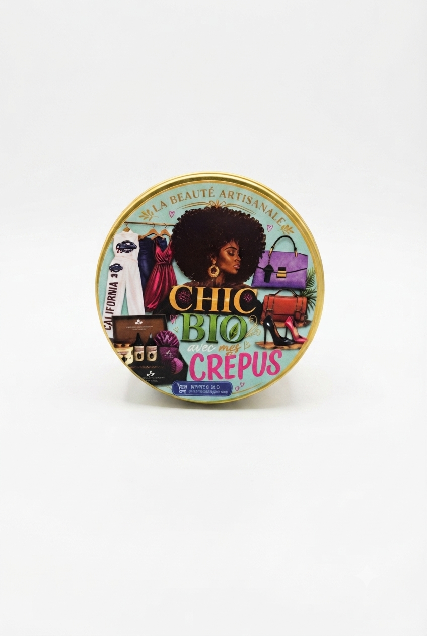 Baume Capillaire Miracle Pouss Pouss - Stimulez la Pousse et Renforcez Vos Cheveux - Maison Crepue