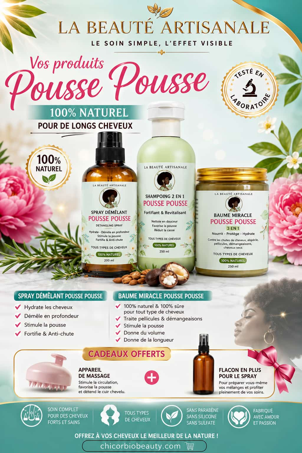 soins capillaires naturels cheveux crépus